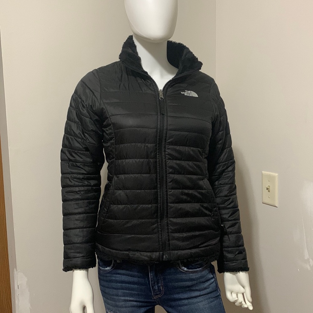 The North Face Kids Black Quilted Puffer Jacket